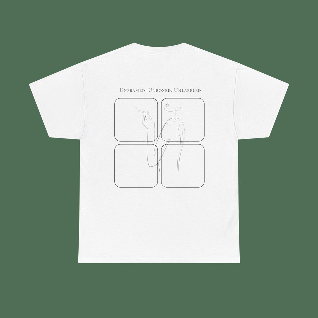 The Unboxed Tee - ‘Unframed. Unboxed. Unlabeled’